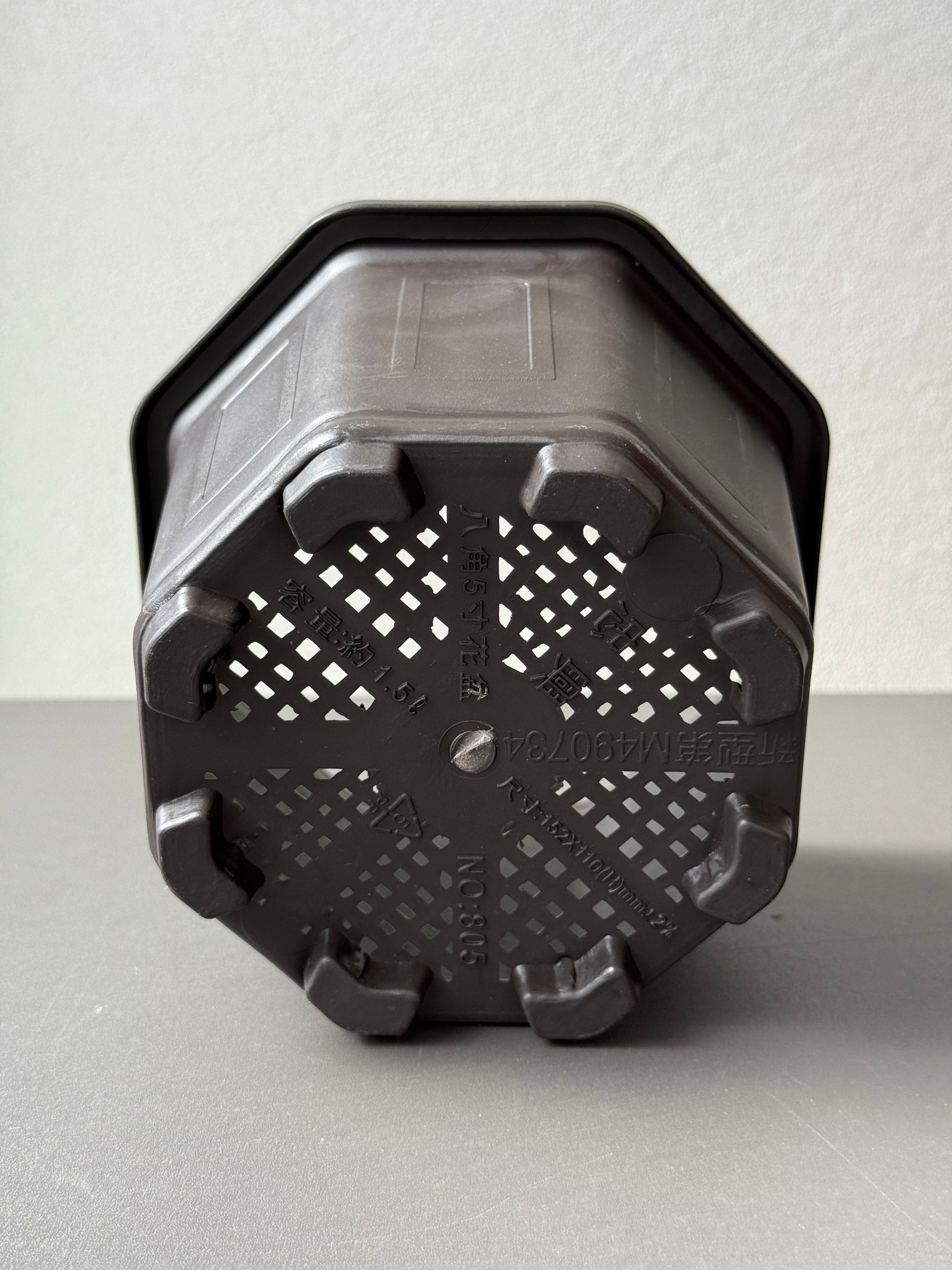 台湾製 5寸八角鉢（1000円以上送料無料）