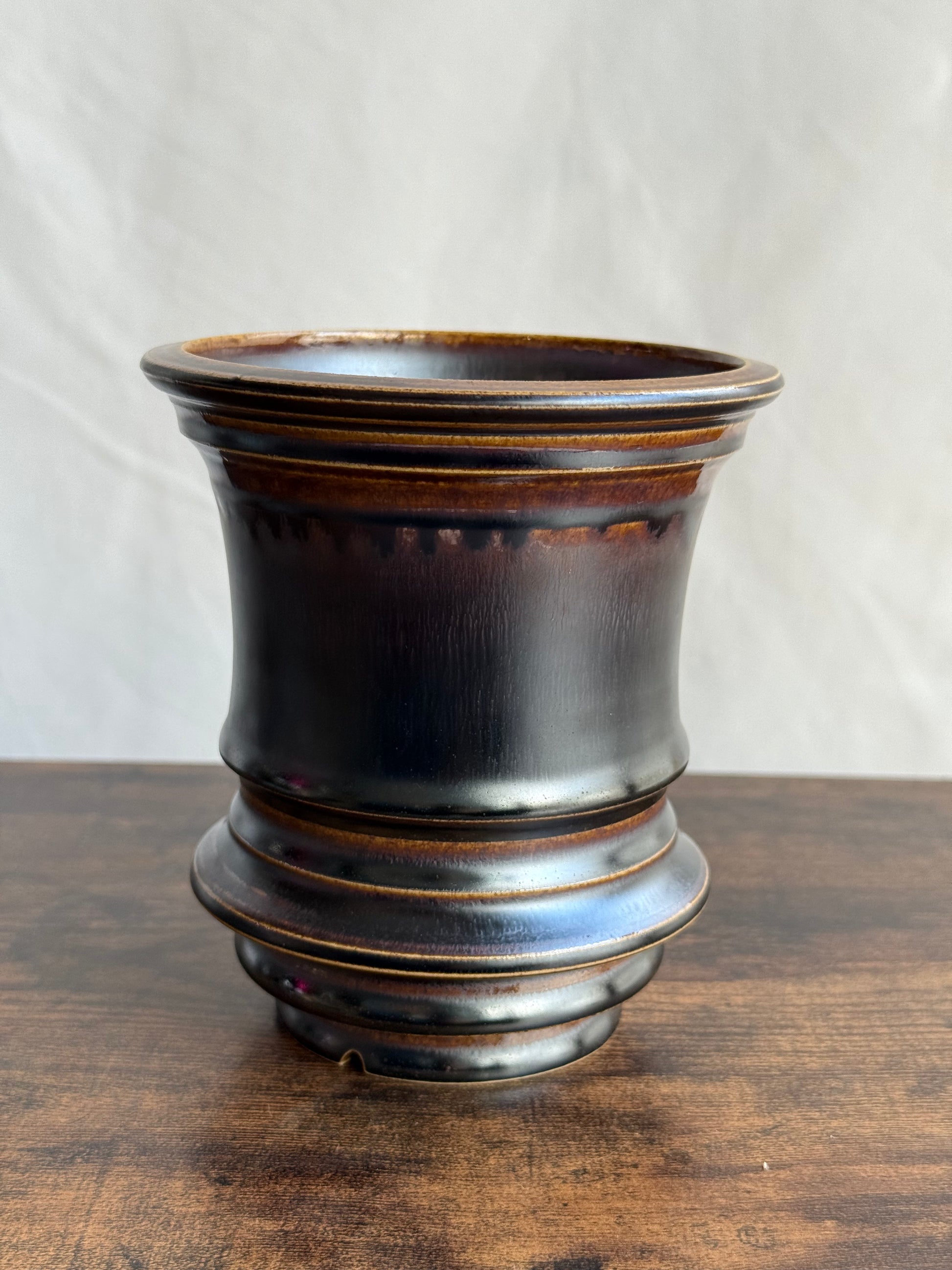 野火製陶<br>Wildfire Studio<br>手作鉢‘Burgundy’ WS2