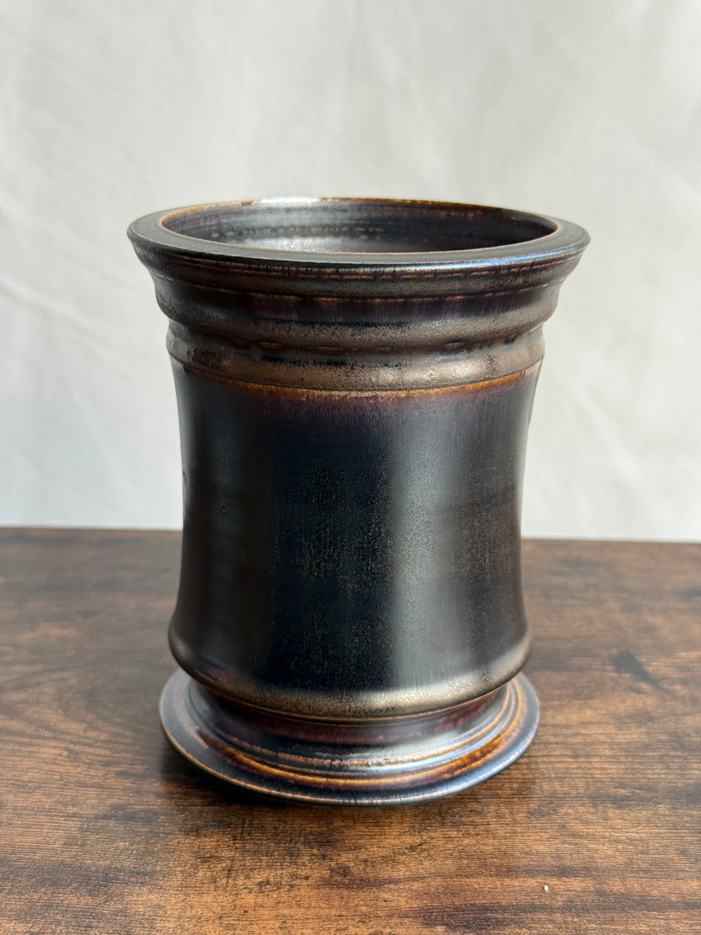 野火製陶<br>Wildfire Studio<br>手作鉢‘Burgundy’ WS3