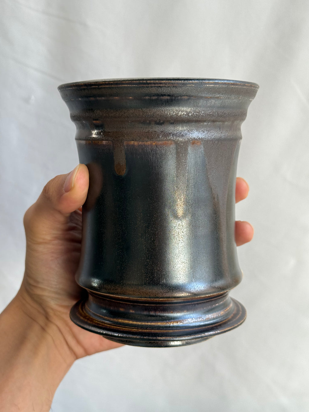 野火製陶<br>Wildfire Studio<br>手作鉢‘Burgundy’ WS3