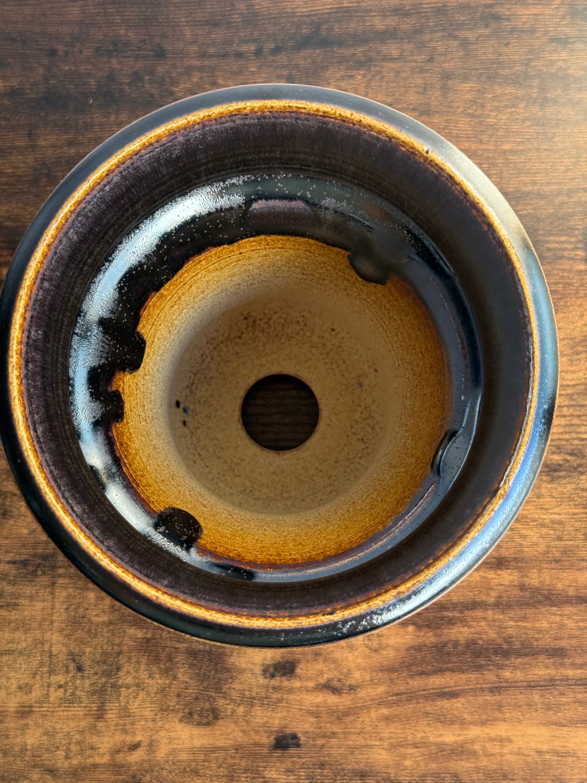 野火製陶<br>Wildfire Studio<br>手作鉢‘Burgundy’ WS5