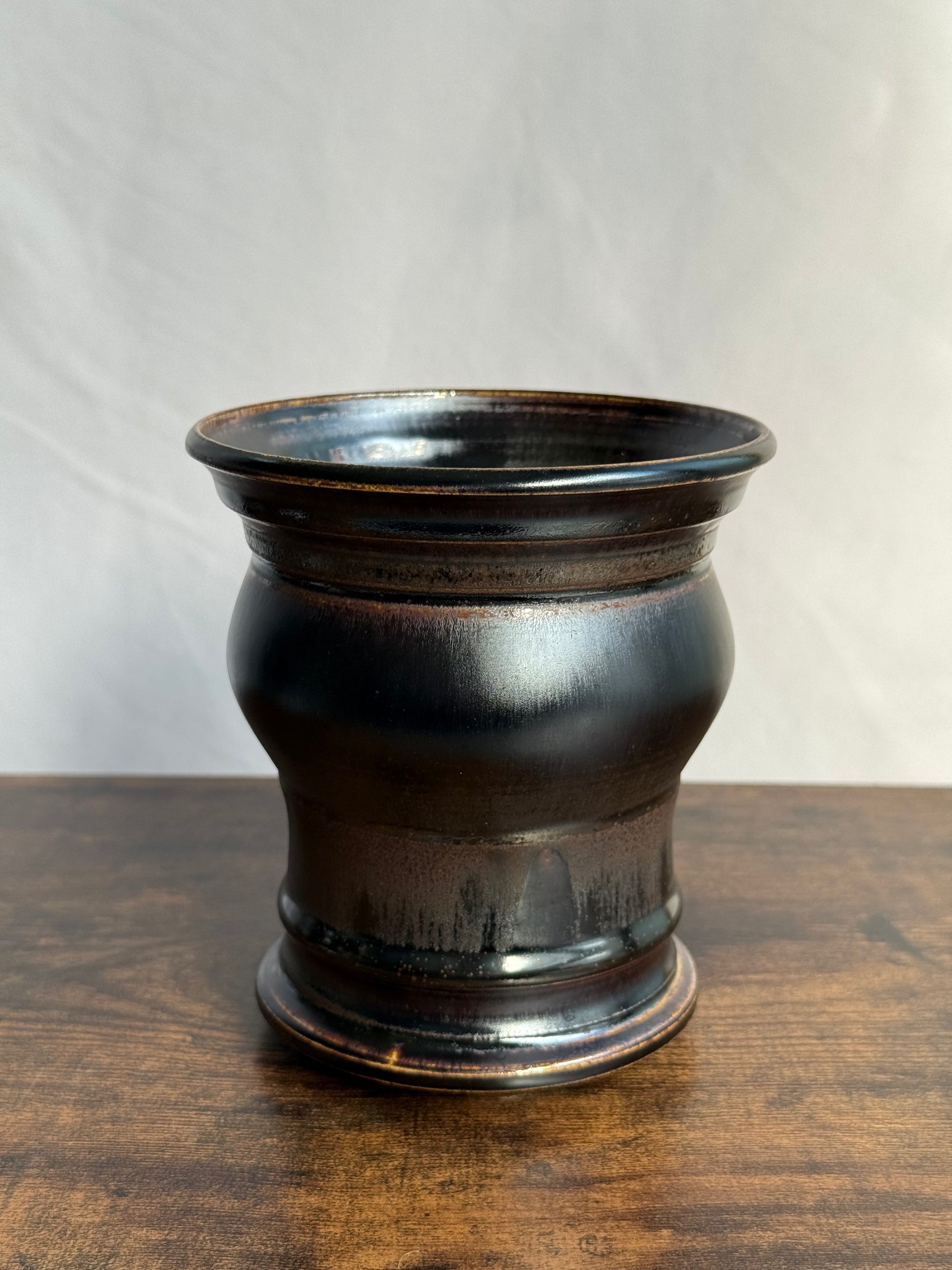 野火製陶<br>Wildfire Studio<br>手作鉢‘Burgundy’ WS6